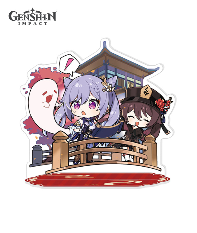 Genshin Lantern Rite Chibi Character Badge & Stand – GenshinFans
