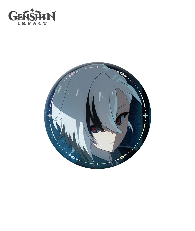 Official Arlecchino Peruere Clervie Badge / Bookmark – GenshinFans