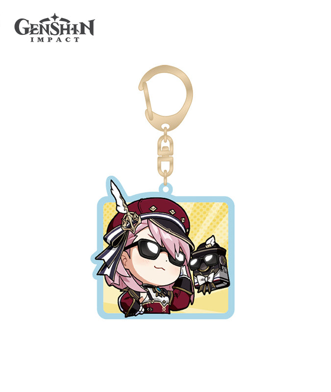 Official Fontaine Chibi Character Expression Keychains – GenshinFans