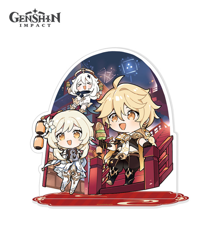 Genshin Lantern Rite Chibi Character Badge & Stand – GenshinFans