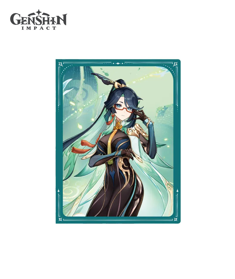 Genshin Official Wish Series File Folder - Arlecchino, Furina