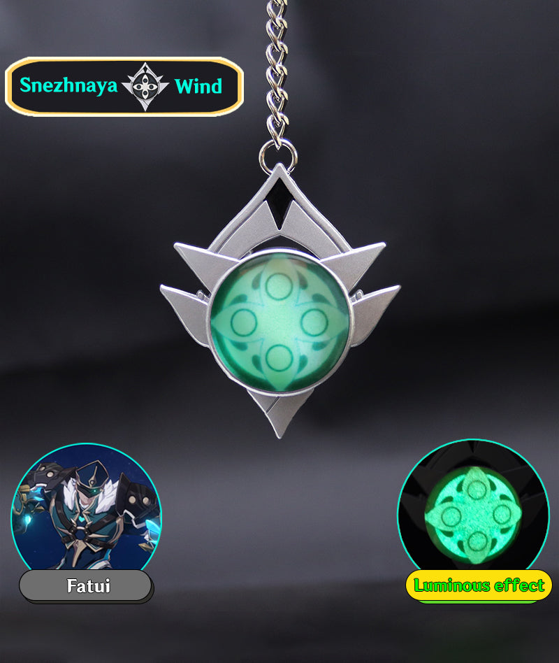 Fatui Delusion Vision Keychains - Childe, Arlecchino – GenshinFans