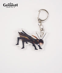 Zhongli Cockroach Keychain