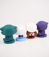 Genshin Hu Tao, Xiao Cat, Furina Cat &  Scaramouche Cat Cute Figurine