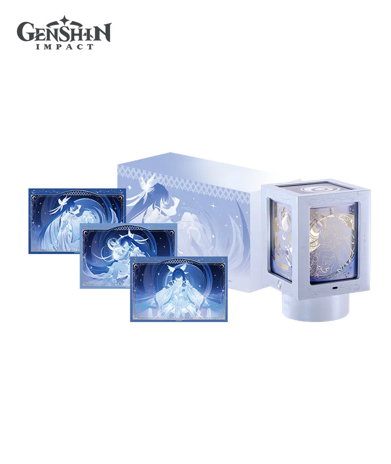 LUNARリマスター althena’s treasure box 非売品 Columbina Paper Carving Night Light Music Box Gift Set – GenshinFans