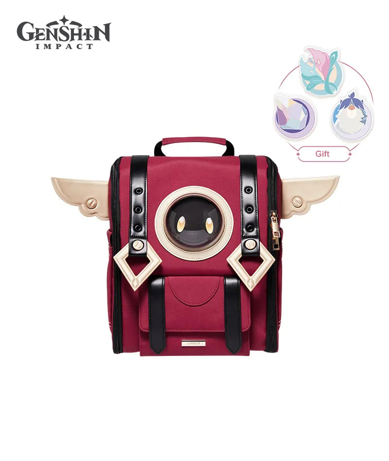 genshin impact mini backpack [Official Merch] Genshin Impact Linnea Backpack