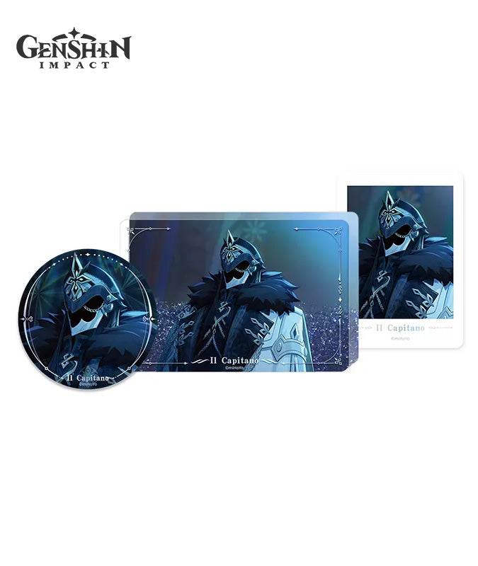 Fatui Harbingers A Winter Night's Lazzo Series Merch – GenshinFans