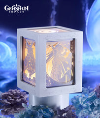 Columbina Selenic Chronicles Rotating Paper Carving Night Light Music Box Gift Set