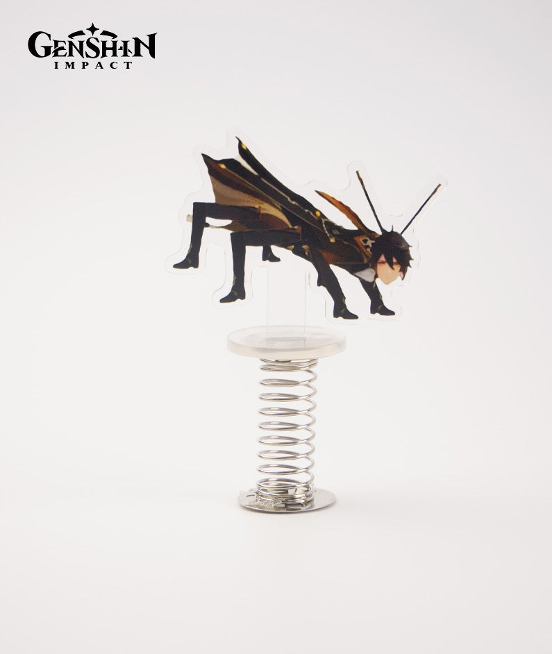 Genshin Impact Zhongli Cockroach Keychain & Spring Toy – GenshinFans