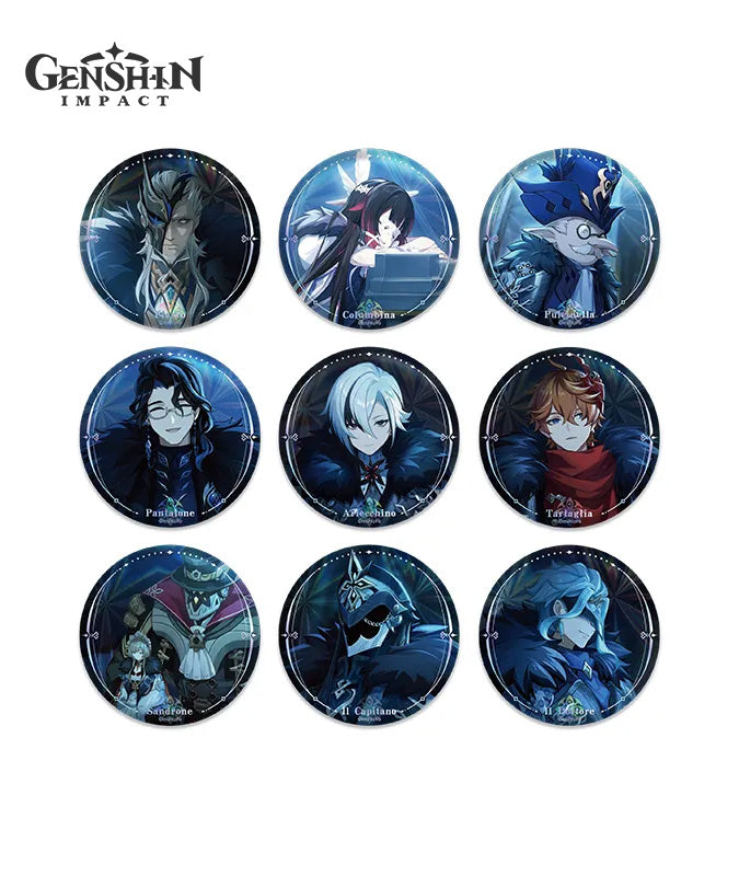 Fatui Harbingers A Winter Night's Lazzo Series Merch – GenshinFans