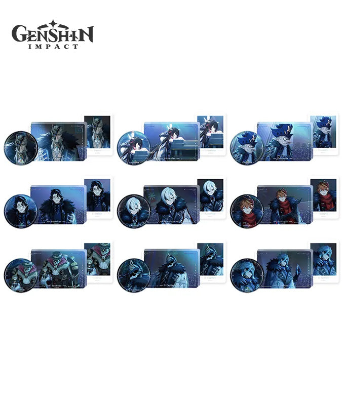Fatui Harbingers A Winter Night's Lazzo Series Merch – GenshinFans