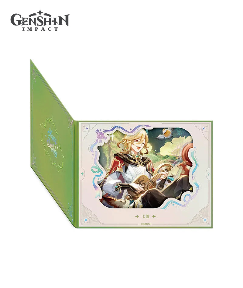 Genshin Character Birthday Folding Shikishi Board – GenshinFans