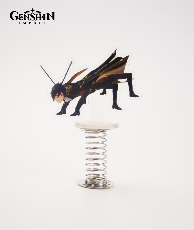 Genshin Impact Zhongli Cockroach Keychain & Spring Toy – GenshinFans