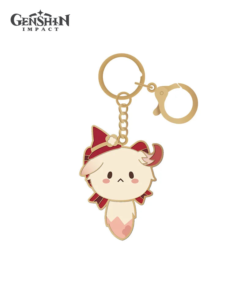 Genshin Tea Party Companion Dodoco Metal Keychain – GenshinFans