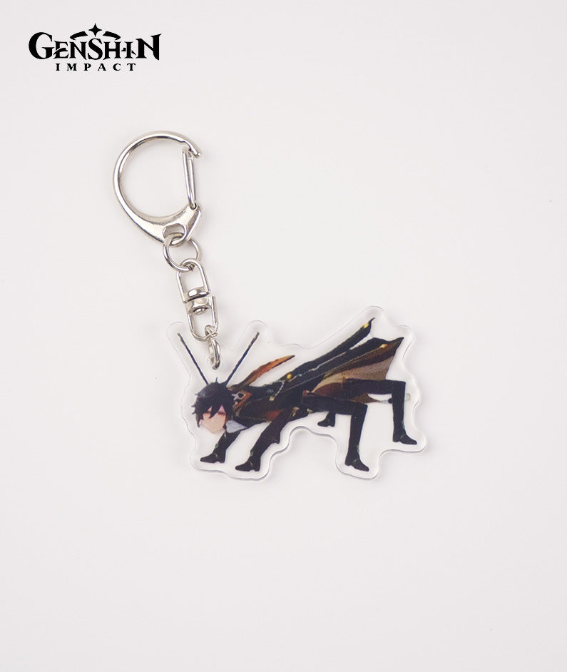 Genshin Impact Zhongli Cockroach Keychain & Spring Toy – GenshinFans