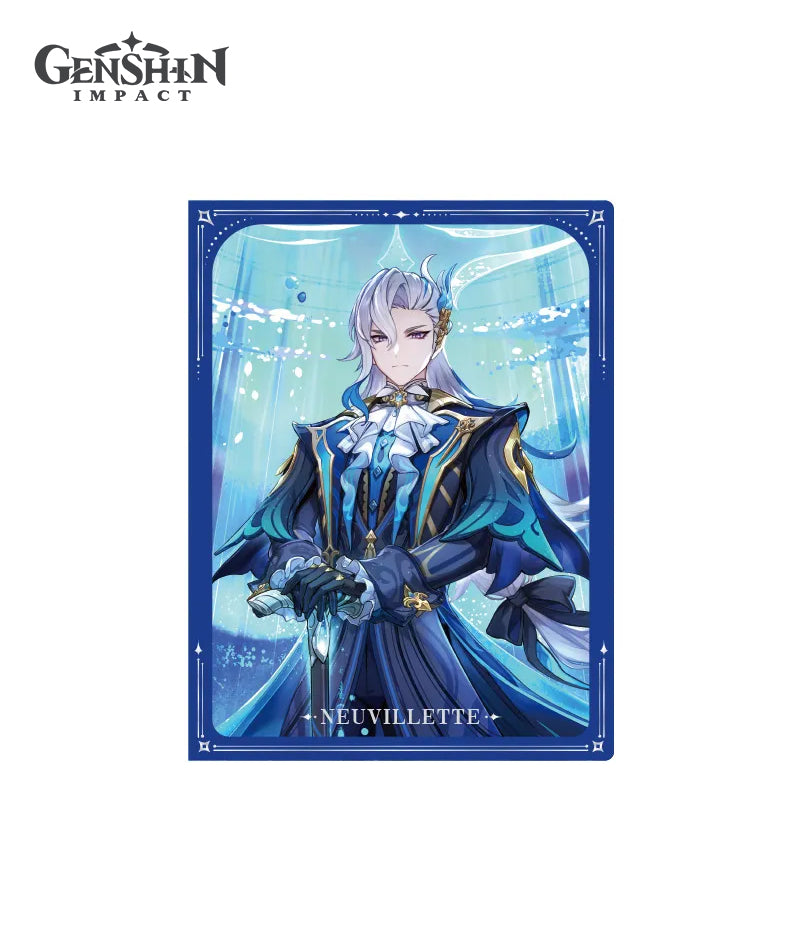 Genshin Official Wish Series File Folder - Arlecchino, Furina