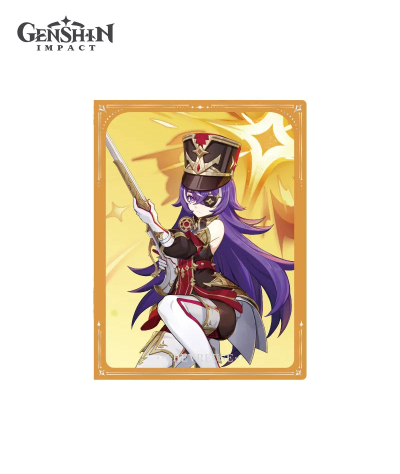 Genshin Official Wish Series File Folder - Arlecchino, Furina