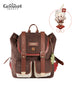 Brown Large Backpack