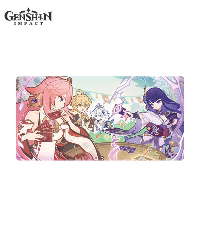 Genshin Impact Tapis de souris 2nd Anniversary Illustration 70 x 40 cm