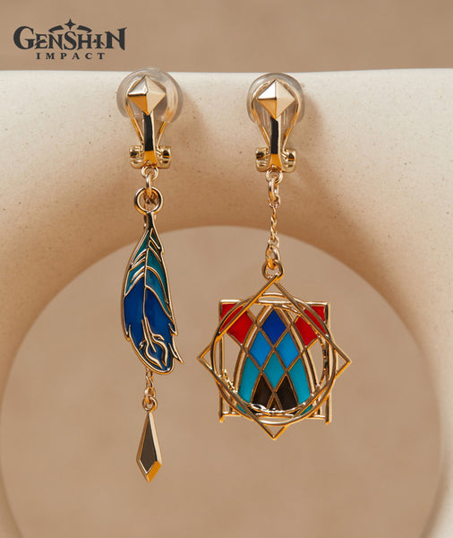 [Official Merchandise] Kaveh Impression Necklace / Ear Clips