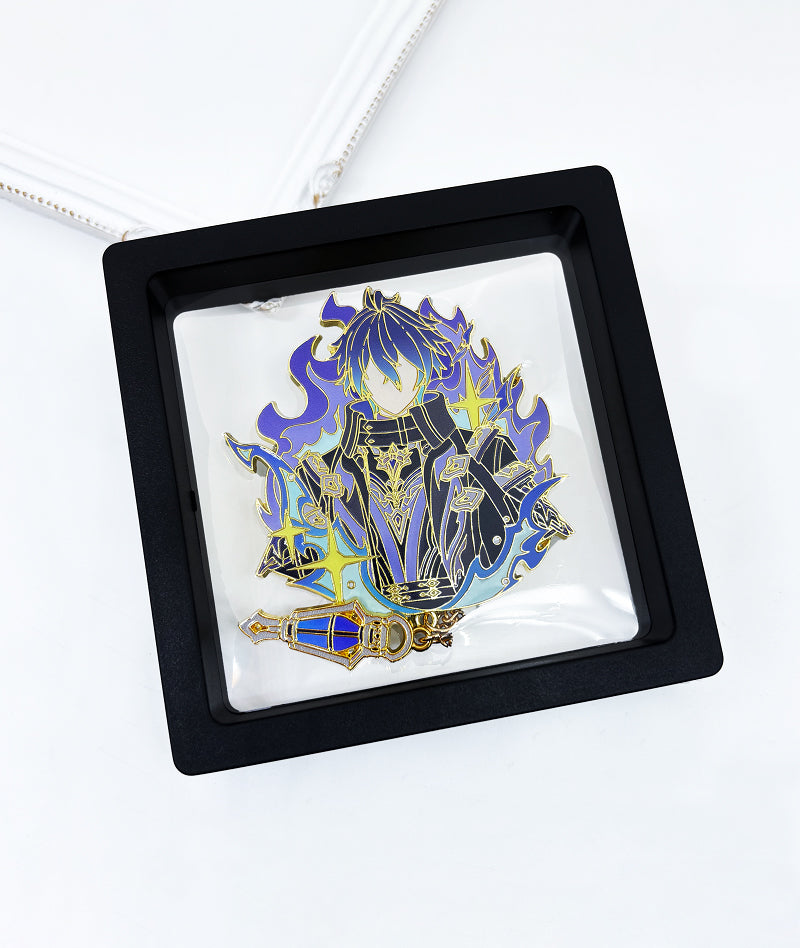 Genshin Impact Flins Pin Badge & Earrings – GenshinFans