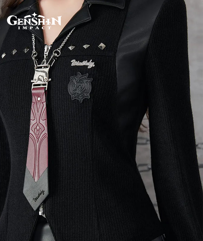 Official Wriothesley Knitted Shirt Genshin Apparel – GenshinFans