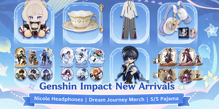 New Genshin Merch