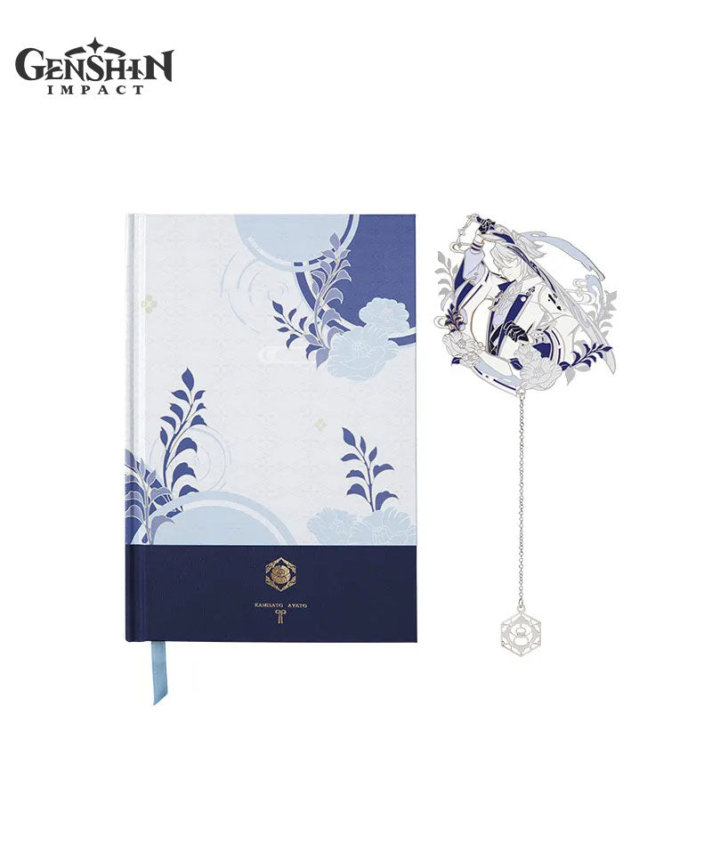 ayato00214ページ Kamisato Ayato Notebook & Bookmark Gift Set – GenshinFans