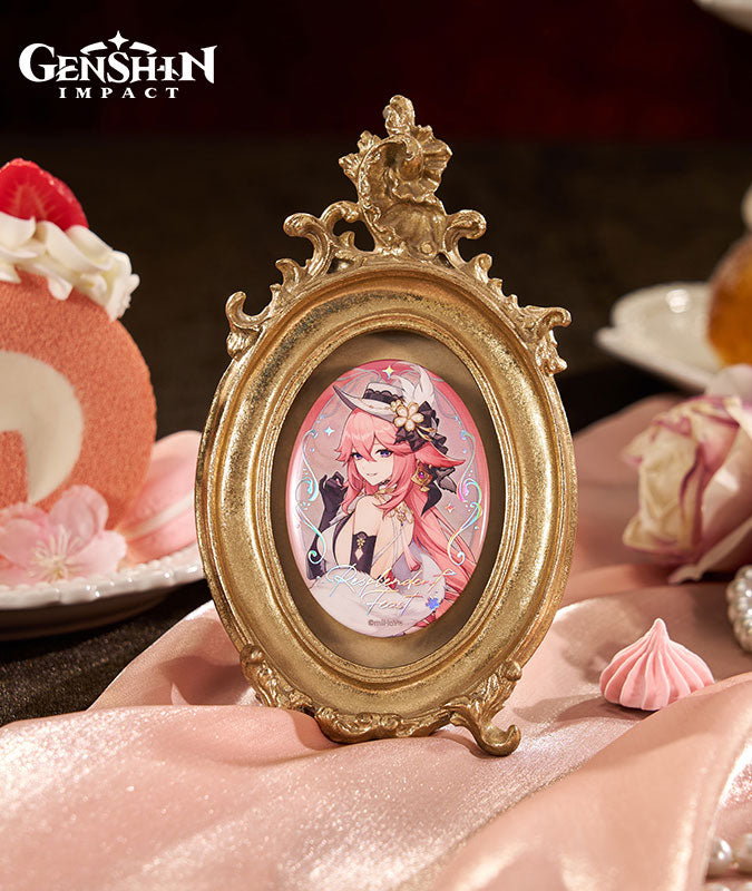 Genshin Resplendent Feast Yae Miko Merch: Badge, Purse – GenshinFans