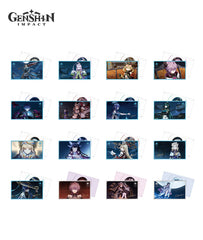 Genshin Impact Moonlit Ballad of The Night Collectible Card Set Blind Box