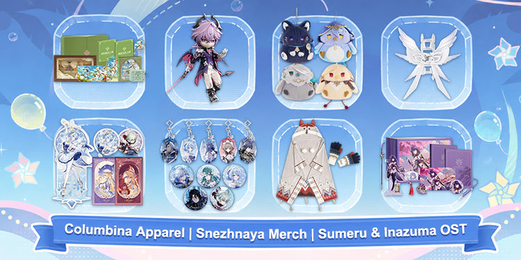 New Genshin Merch