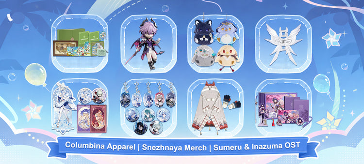 New Genshin Merch