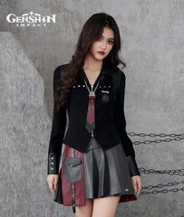 Official Genshin Wriothesley Knitted Shirt