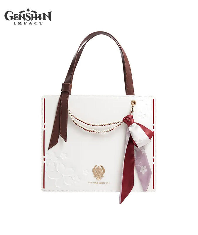 Official Yae Miko Tote Bag Chic Genshin Shoulder Bag – GenshinFans