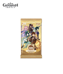 Genshin TCG Cards Booster Pack  - Zhongli