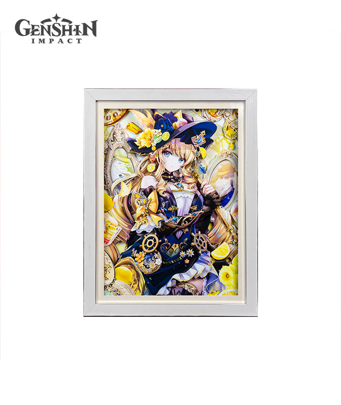 Genshin Impact Navia Nilou Painting 3D Wall Art Decoration – GenshinFans