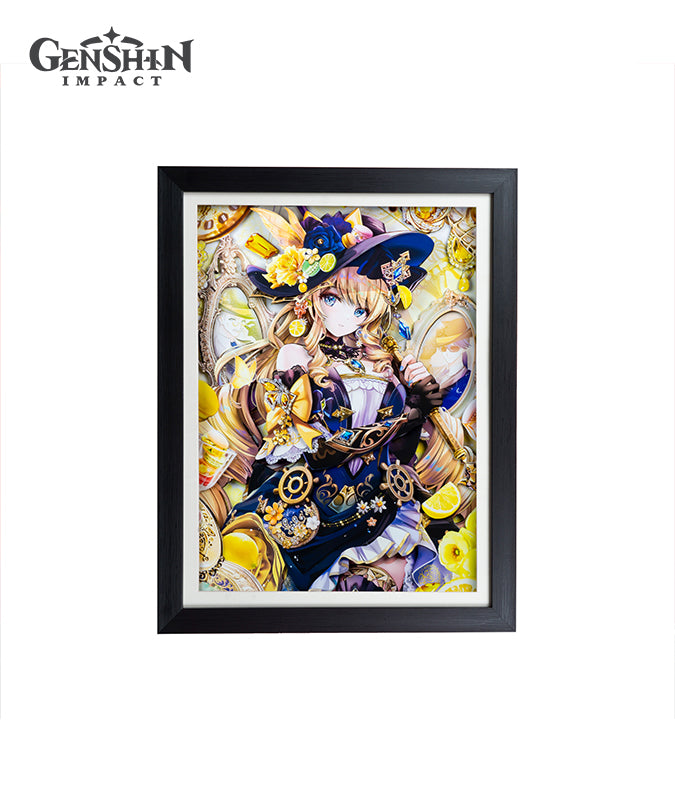 Genshin Impact Navia Nilou Painting 3D Wall Art Decoration – GenshinFans