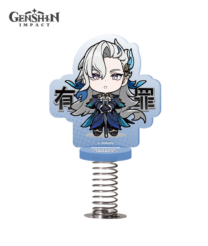 Official Fontaine Chibi Character Shake Acrylic Stand – GenshinFans