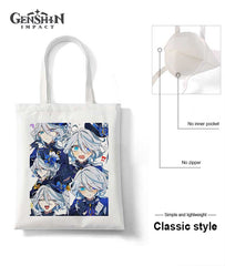 Furina Genshin Canvas Bag