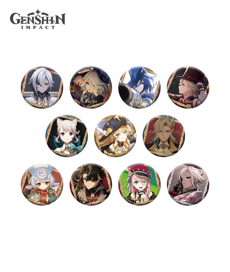 Official Genshin The Final Feast Badge Blind Box – GenshinFans