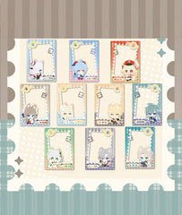 Genshin Impact Nahida & Lohen Chibi Animal PVC Card