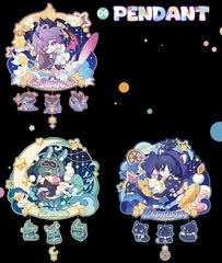 Genshin Impact Lohen Durin Wanderer Acrylic Pendants