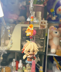 Kazuha Clay Figure Keychain