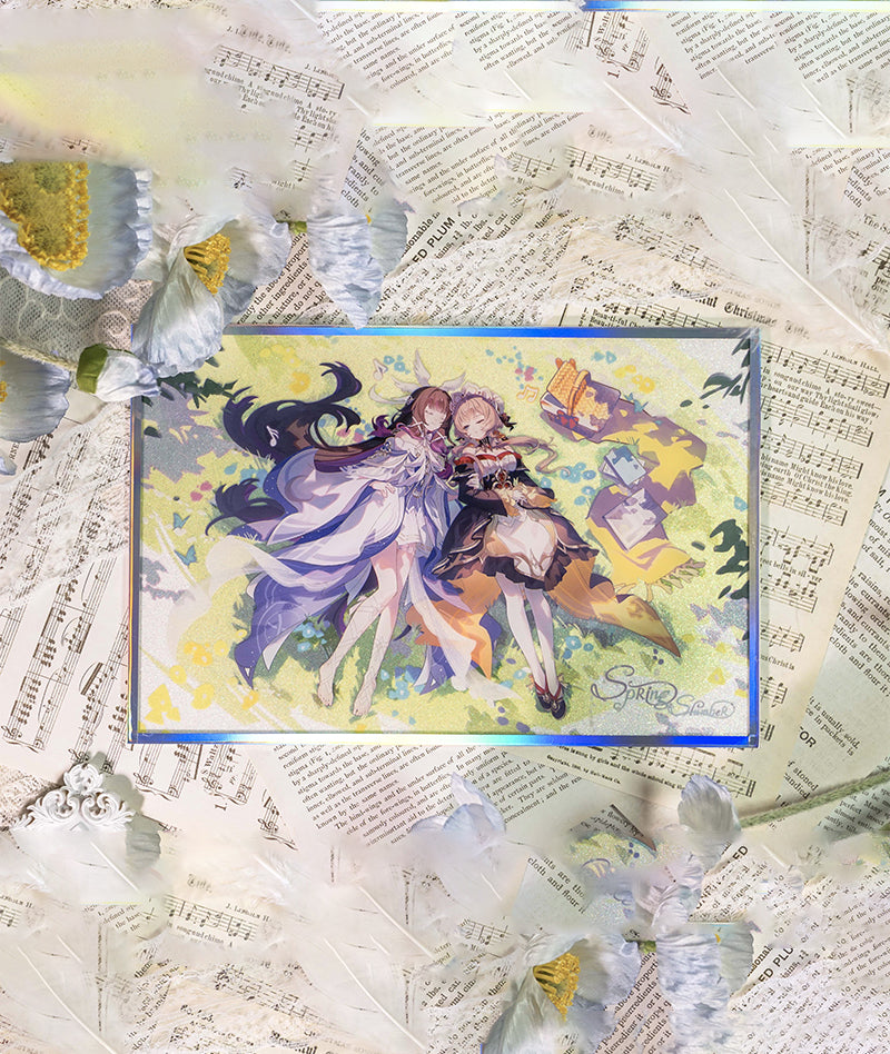 Columbina Sandrone Acrylic Shikishi