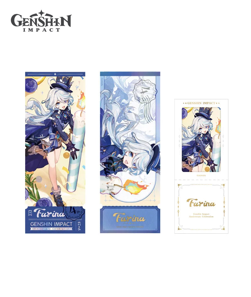 Official Genshin Impact Archons 4th Anniversary Ticket – GenshinFans