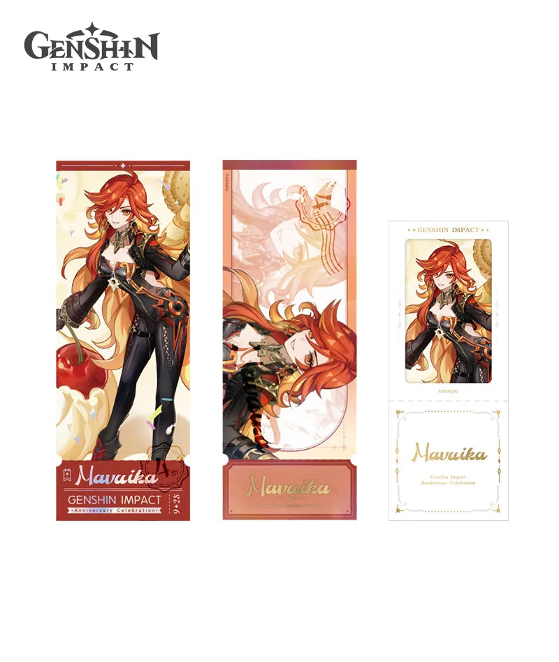 Official Genshin Impact Archons 4th Anniversary Ticket – GenshinFans