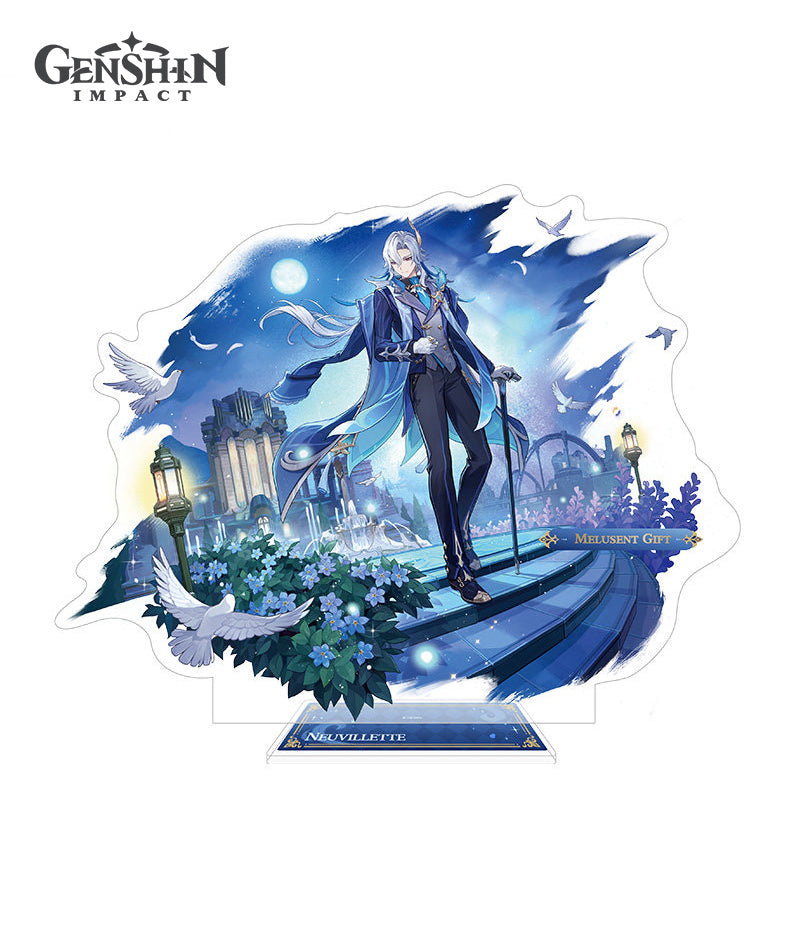 Teyvat Style Series Badges and Stands Official Merch – GenshinFans