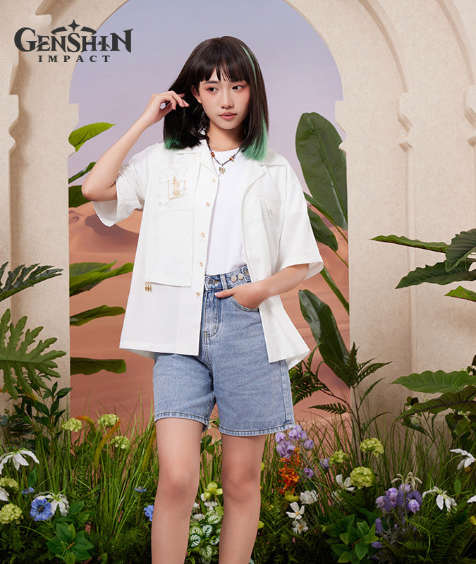 Official Tighnari Impression Shirt Fashion Clothing – GenshinFans