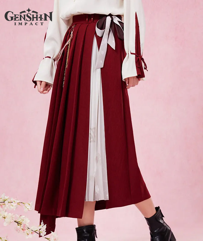Official Yae Miko Long Skirt Fashion Genshin Apparel – GenshinFans