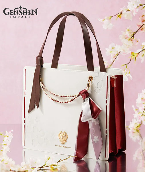miko Official Yae Miko Tote Bag Chic Genshin Shoulder Bag – GenshinFans
